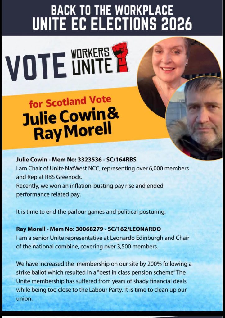 Campaign flyer